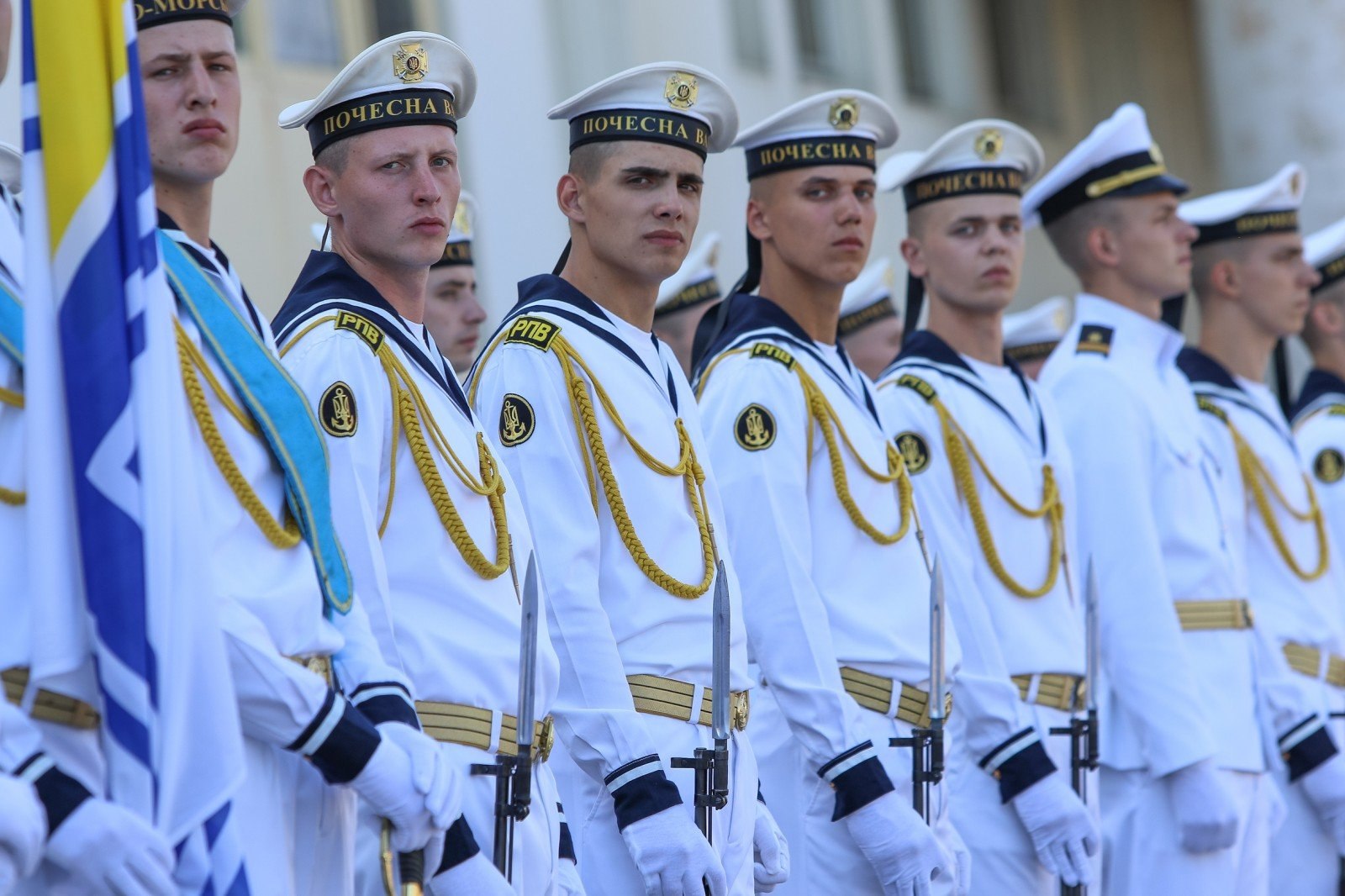 Матросы ВМС Украины