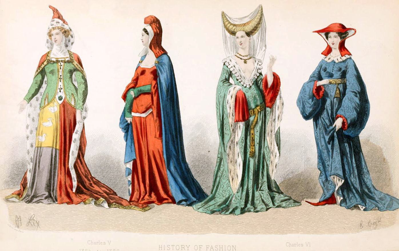 Бургундская мода и Франция 15 века