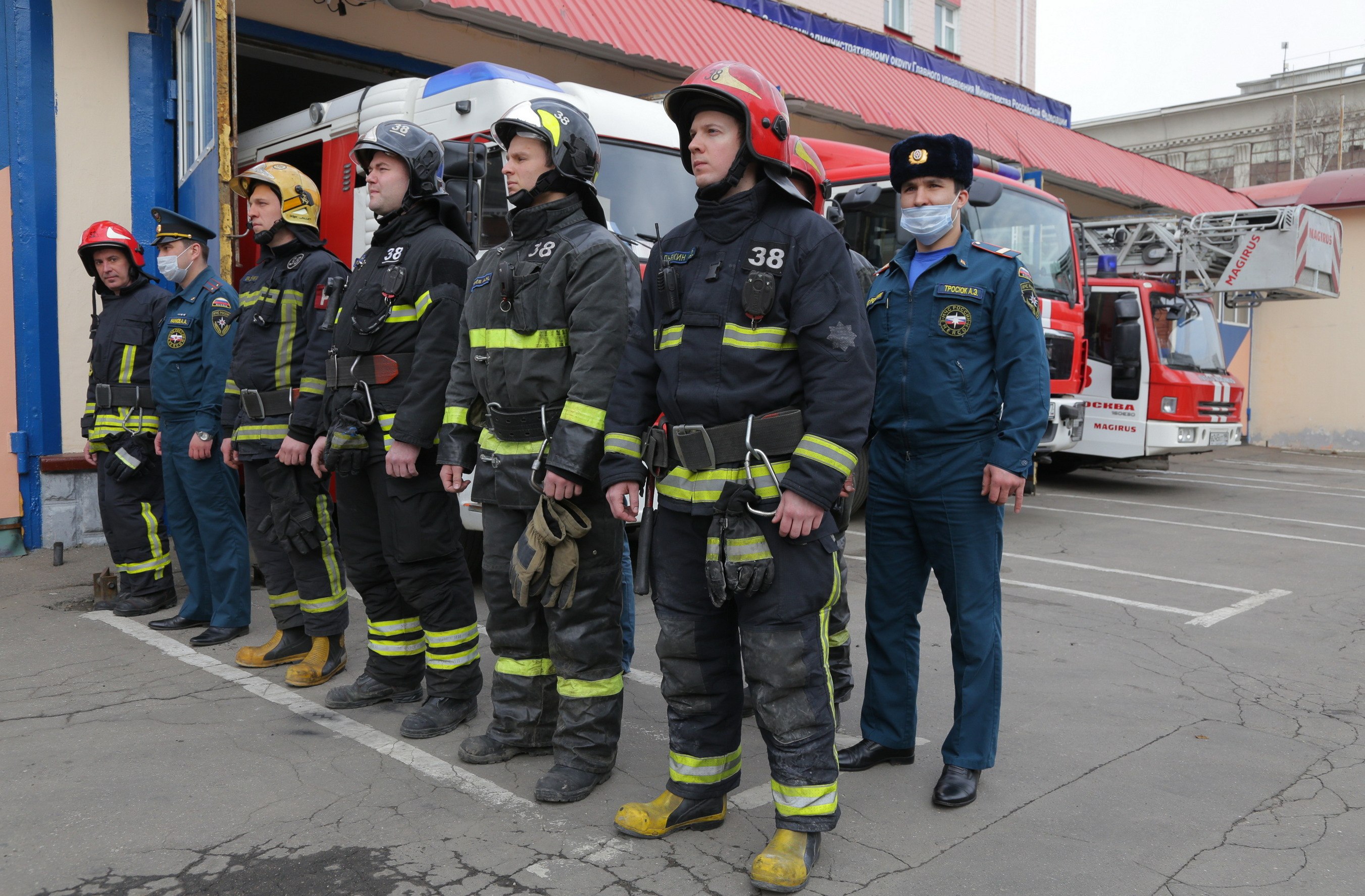 Форма пожарных россии