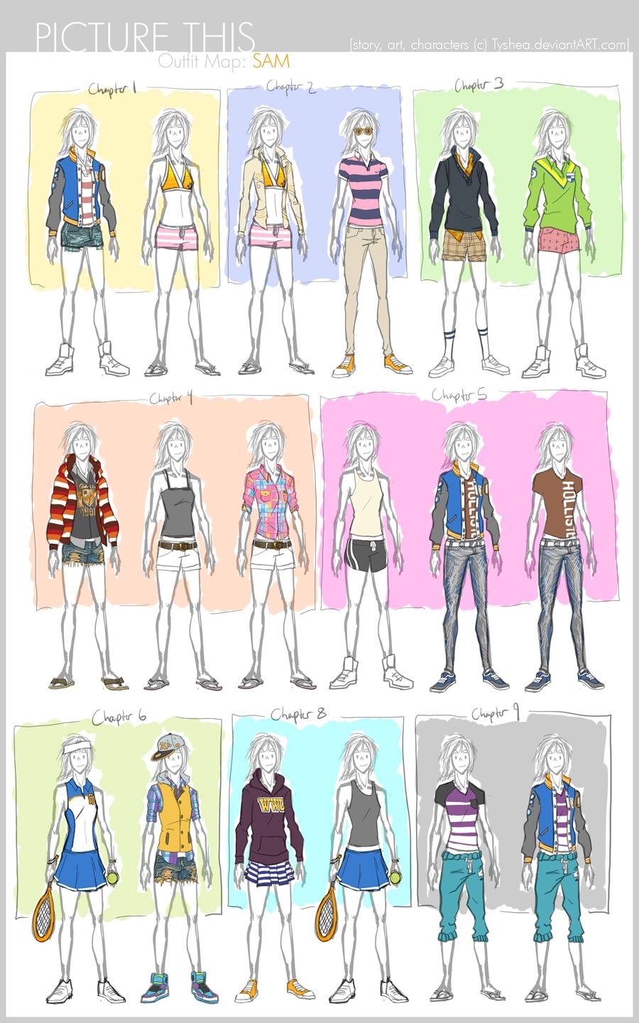 Интересная одежда для персонажей