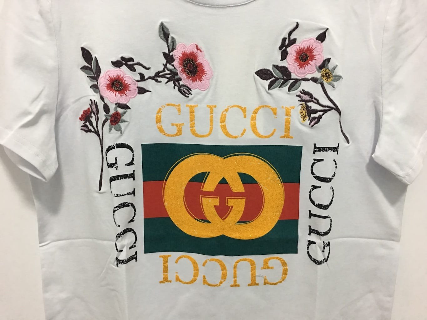 The North face Gucci футболка