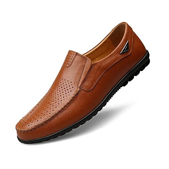 Patent Leather men Casual Shoes brand 2022 Italian men Loafers Moccasins Breathable Slip on Black Driving Shoes Plus Size 38-44
