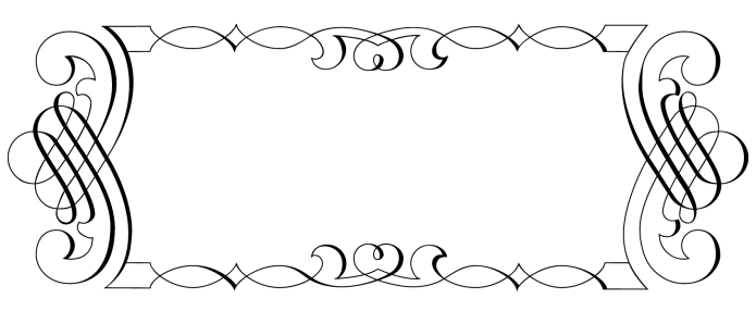 Рамка вензеля