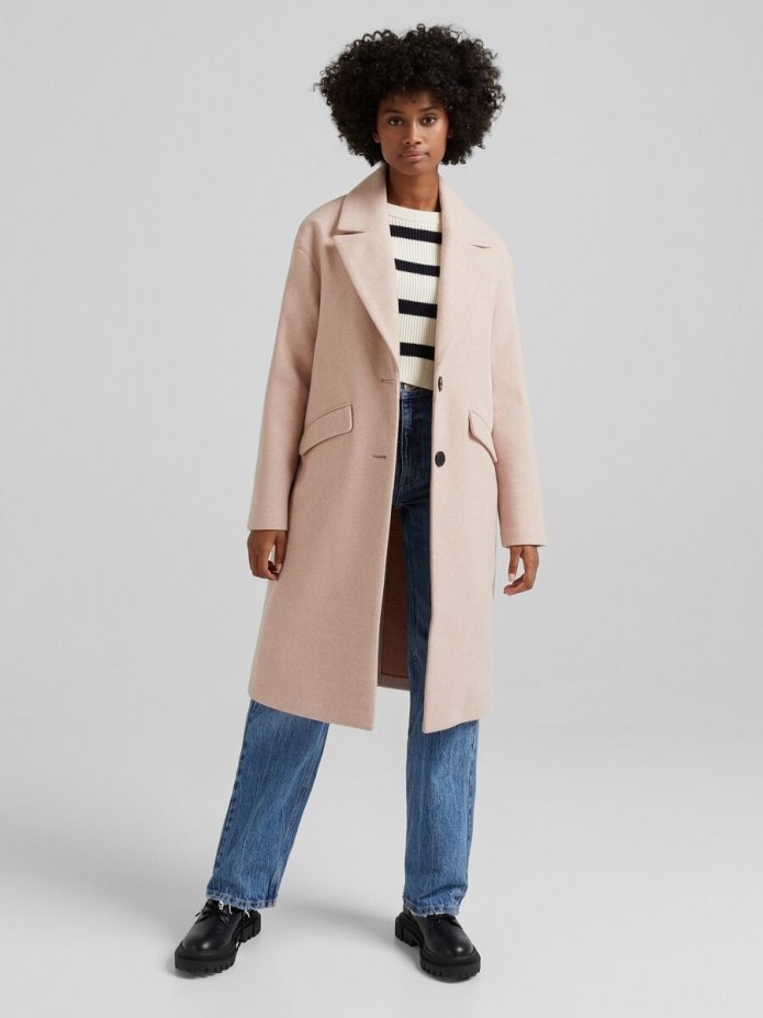 Bershka пальто 6429/644/752