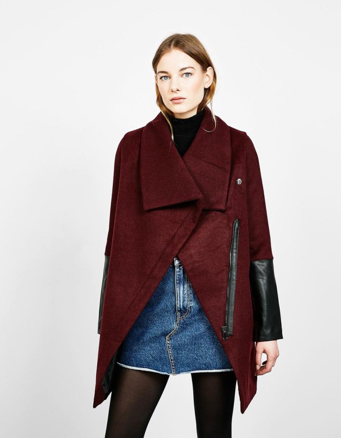 Bershka men пальто