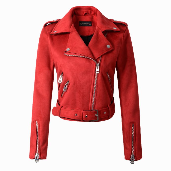Michael Kors Classic Moto косуха красная