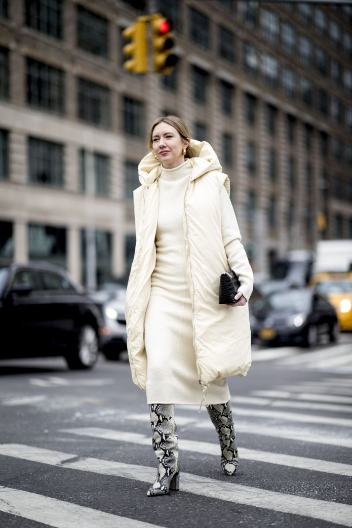 Street Style New York осень 2020