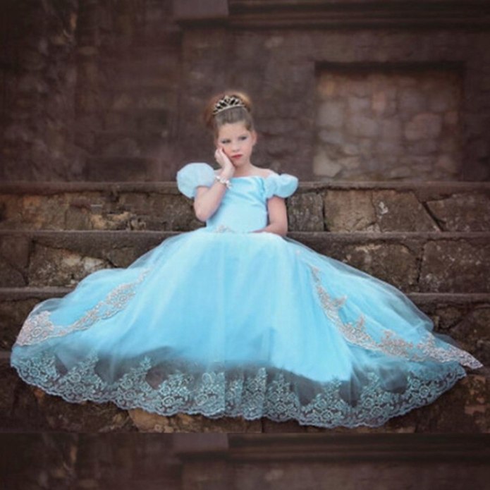 Платье Cinderella голубое