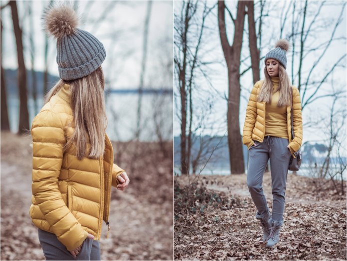 Пуховик casaco feminino