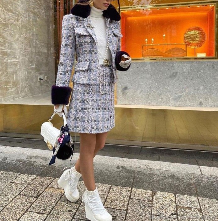 Твидовый жакет Chanel