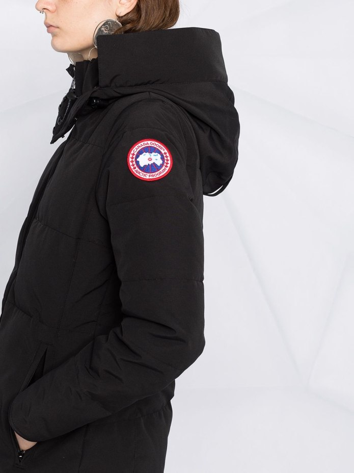 Пуховик Canada Goose женская синяя