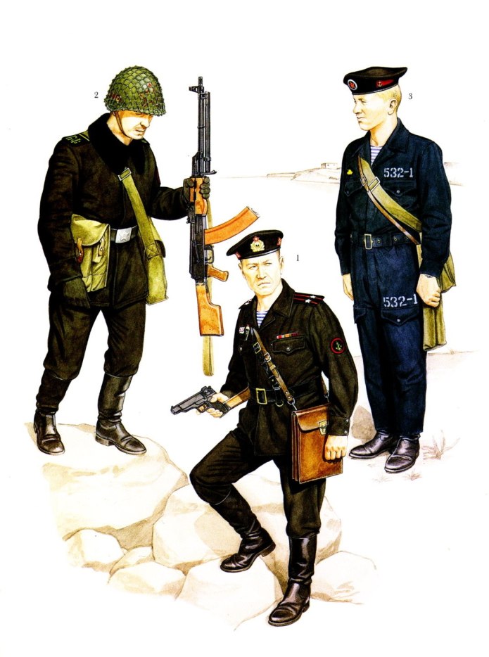 Форма морской пехоты СССР 1978-1980