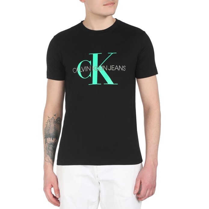 Calvin Klein Jeans футболка мужская белая