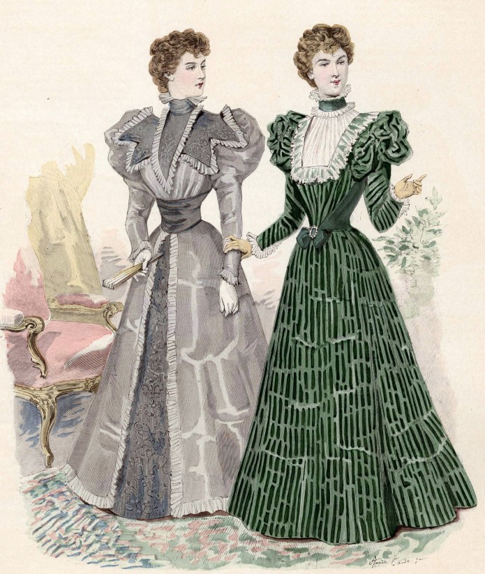 Викторианская мода 1890