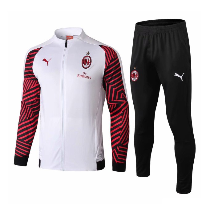 Тренировочный костюм adidas AC Milan красный