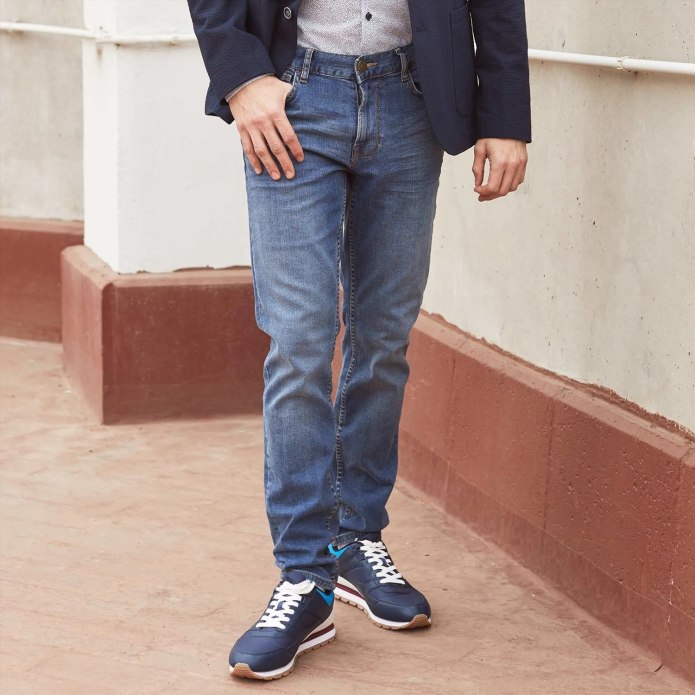 Джинсы skinny Biker мужские