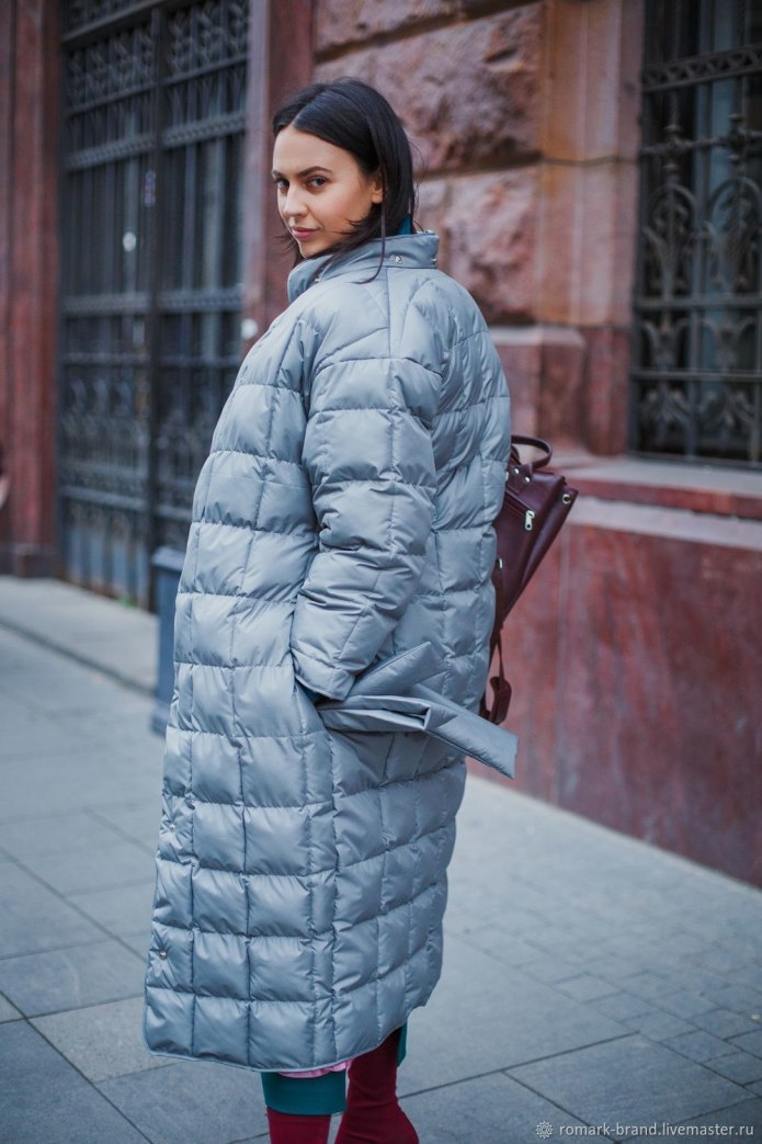 Пуховик стёганый pompa Oversize 1012140i60099
