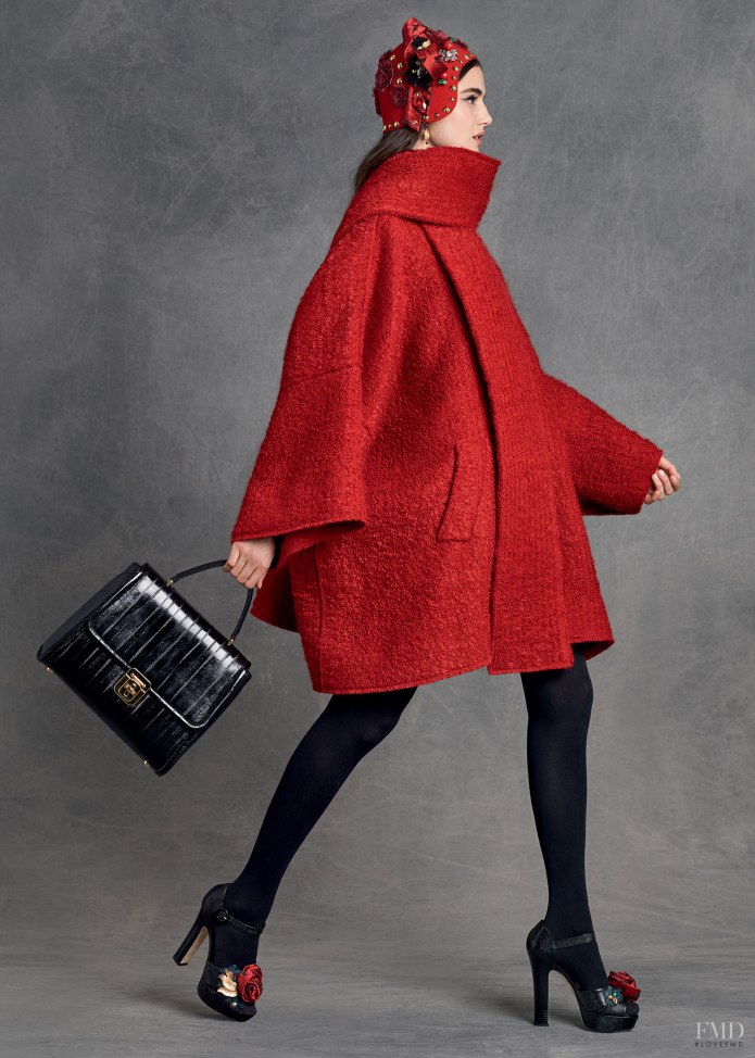 Red Coat Dolce Gabbana