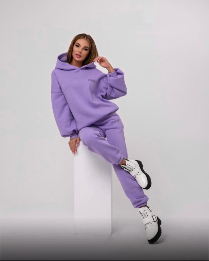 Костюм теплый с начесом adidas женский 2020