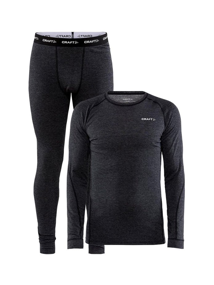 Комплект термобелья мужской Craft Baselayer Grey Melange