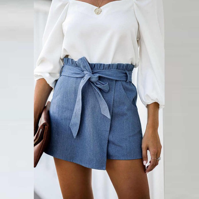 Шорты h&m Bermuda shorts High Waist