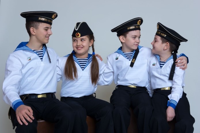 Военная форма матроса ВМФ РФ