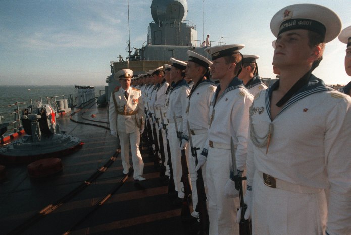 Костюм капитана ВМФ черный