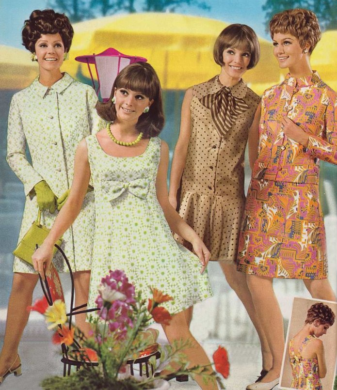 Мода 1960х Франция