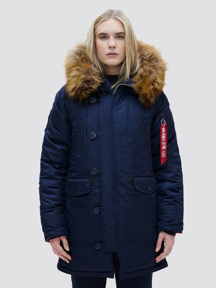 Женские Аляски Alpha industries