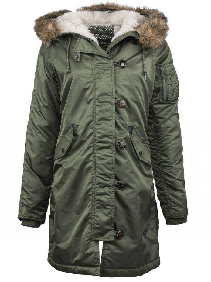 Аляска женская n-3b w Parka Alpha