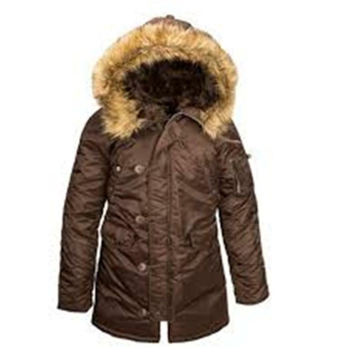 Куртка Аляска женская Alpha industries n-3b w Parka, Commander Red-Orange