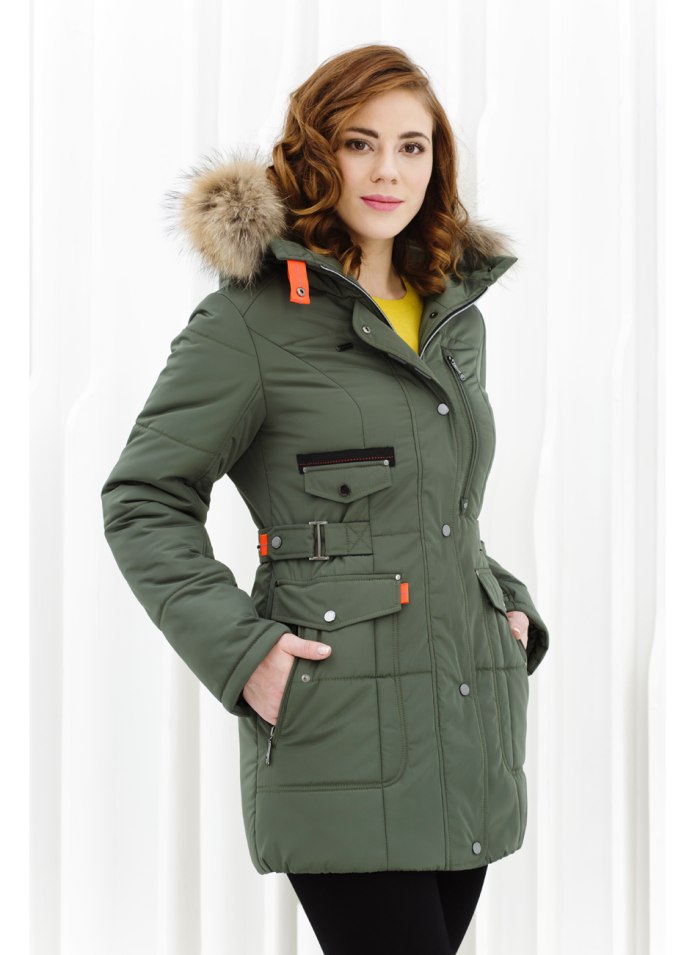 Куртка Аляска женская Husky WMN (woman) Green
