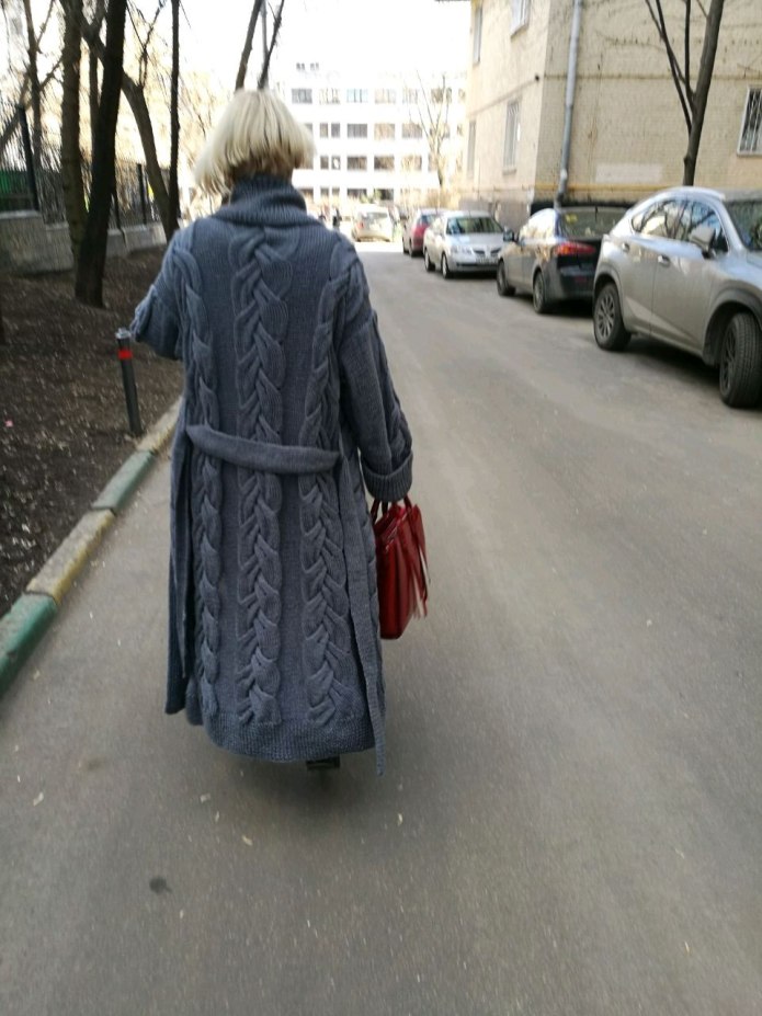 Пальто Барберри клетка оверсайз