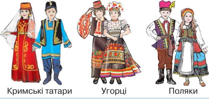 Черногорцы в национальных костюмах