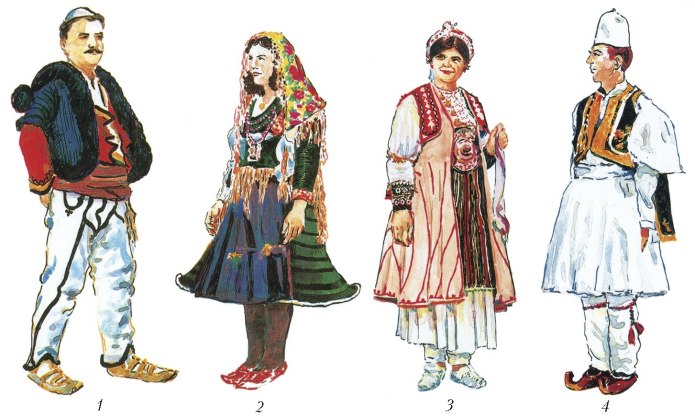 Национальный головной убор албанцу в
