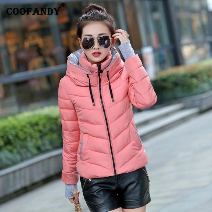 Куртка Stand Collar Cotton Jacket women