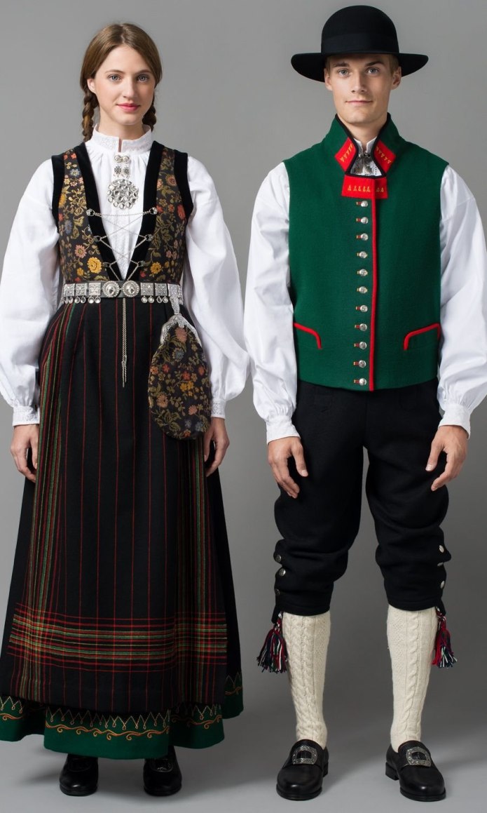 Национальный костюм латышей