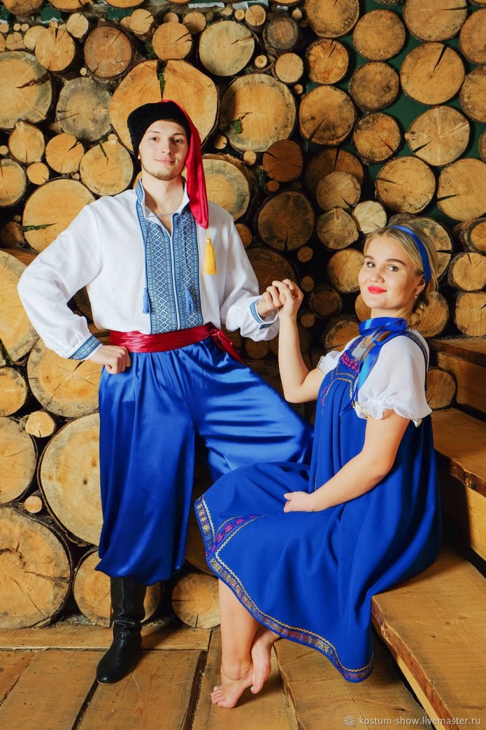 Одежда русских людей