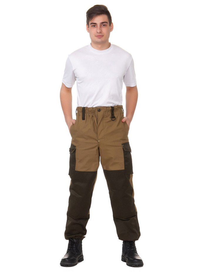 Брюки из палаточной ткани