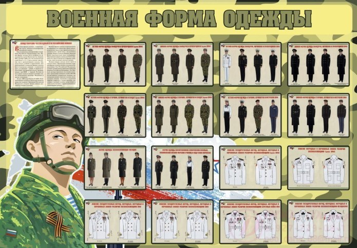 Офисная форма одежды военнослужащих ВМФ