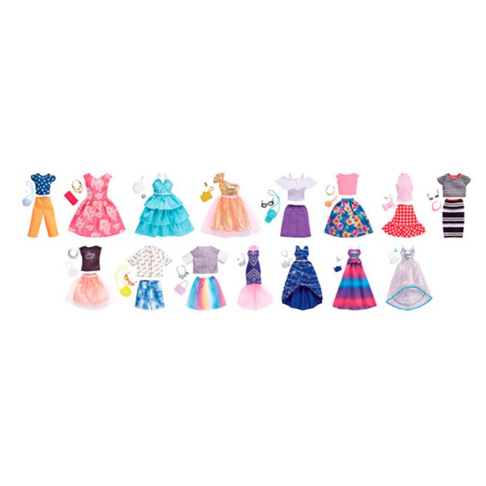 Mattel Barbie fnd47 Барби "дневной и Вечерний наряд в комплекте