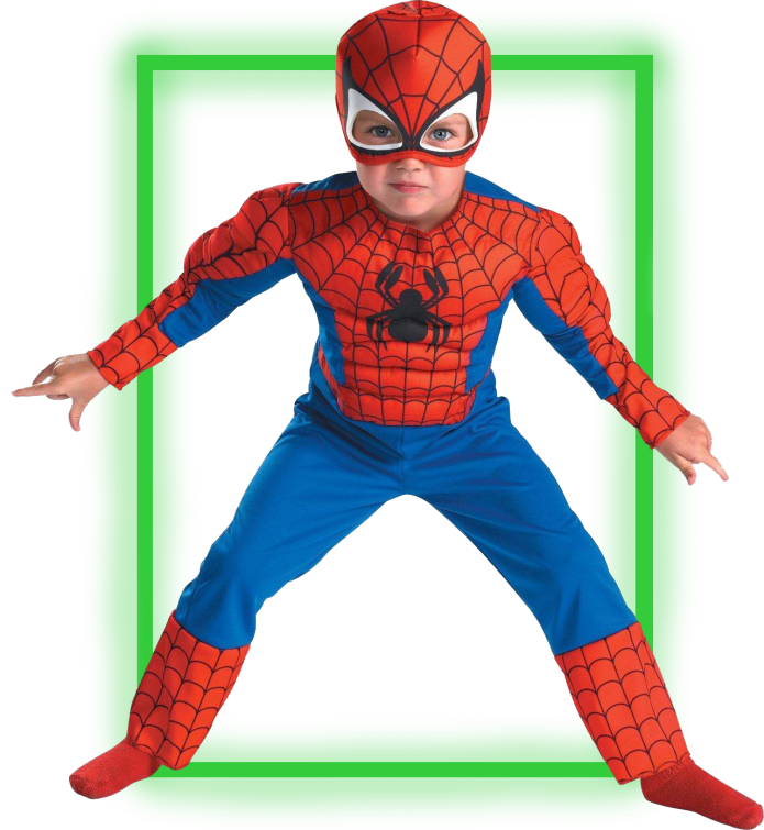 Карнавальный костюм человек-паук Spider-man 2004007850017