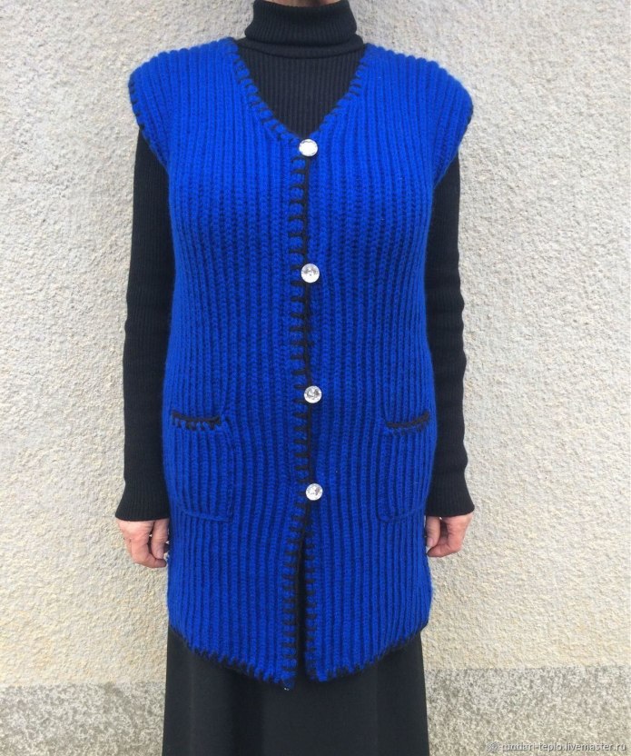 Жилетка Zara Knit удлиненная