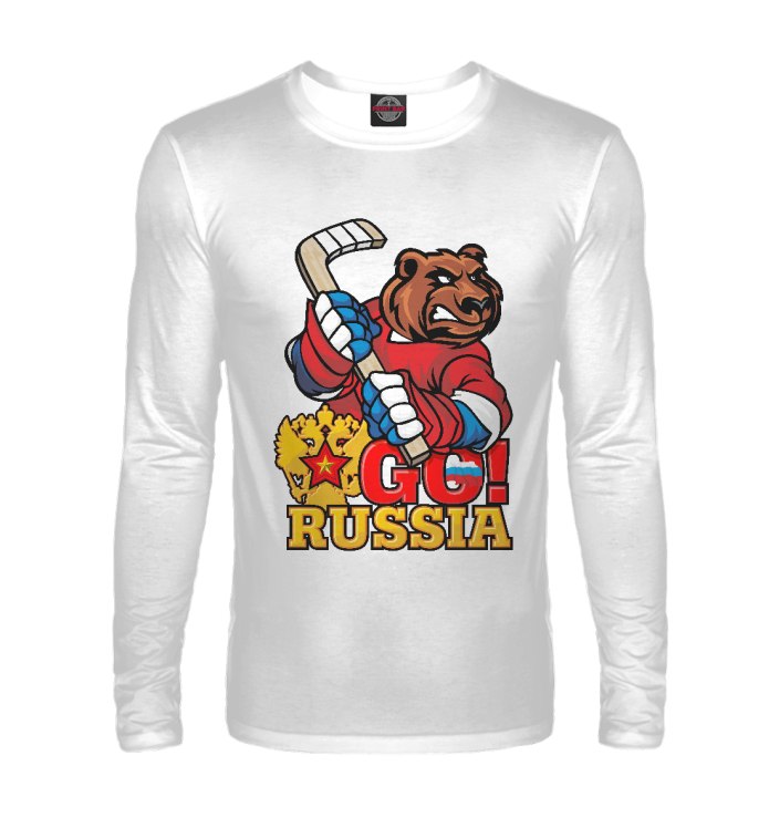 Футболка хоккей Россия