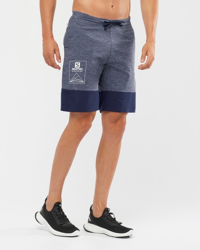 Шорты Salomon Cross 7'' short no l m Cabernet