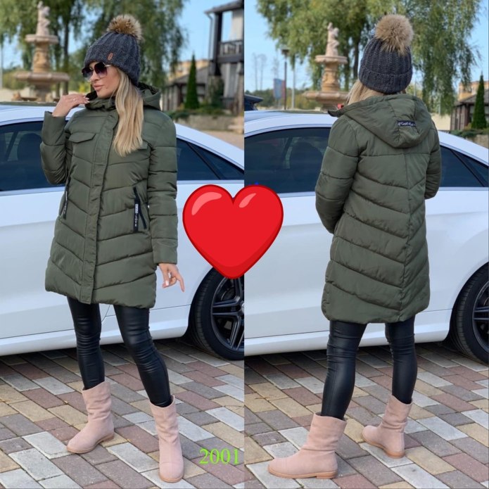 Пальто пуховик женский Levi's down Puffer