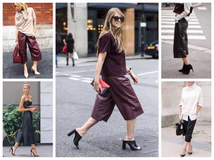Брюки кюлоты Street Style