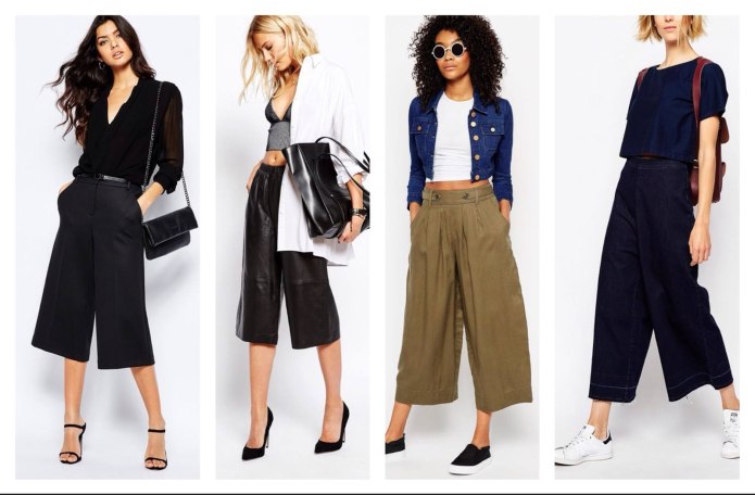 Street Style 2019 кюлоты