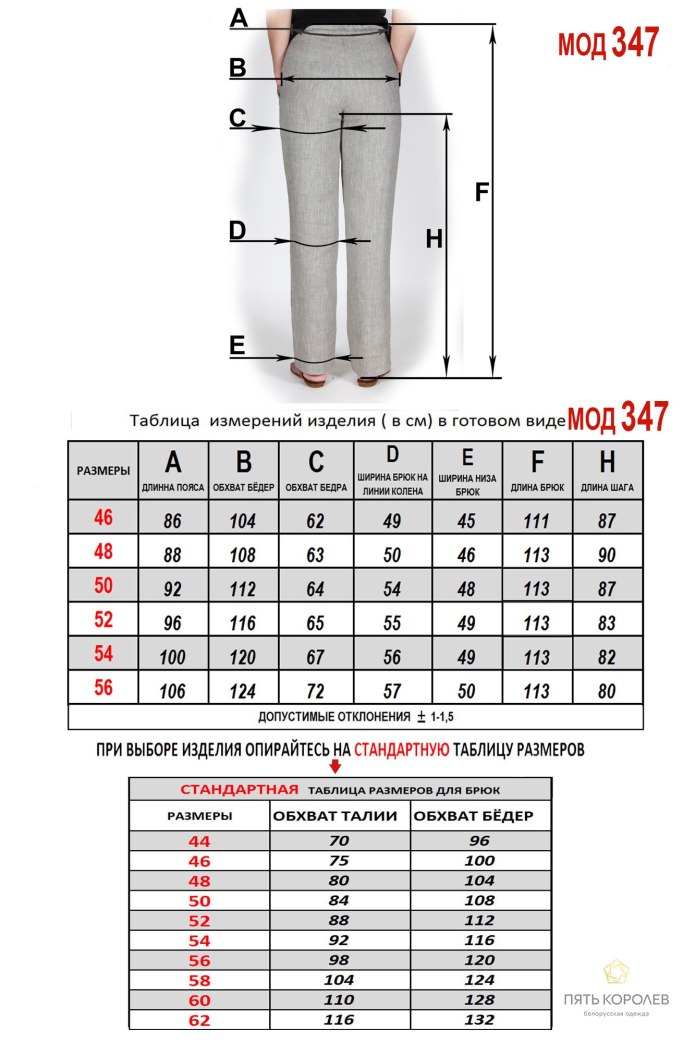 Брюки Mirolia 347 чёрный