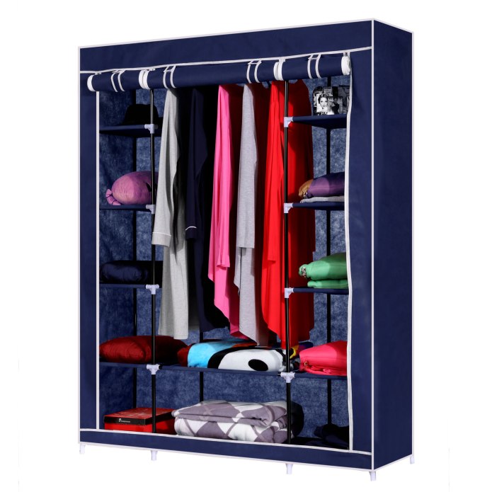 Складной каркасный тканевый шкаф Storage Wardrobe